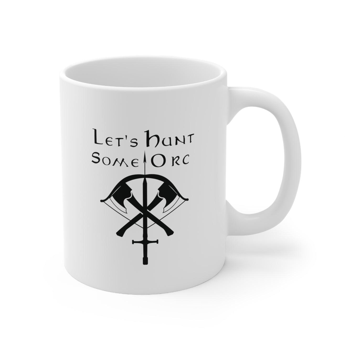 "LET'S HUNT SOME ORC" Mug